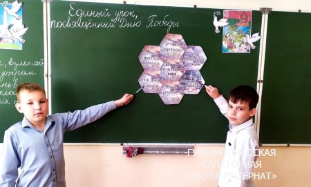 ЕДИНЫЙ УРОК, ПОСВЯЩЁННЫЙ ДНЮ ПОБЕДЫ