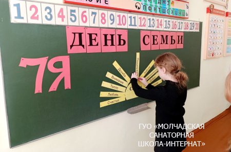 ЕДИНЫЙ УРОК, ПОСВЯЩЕННЫЙ ДНЮ СЕМЬИ