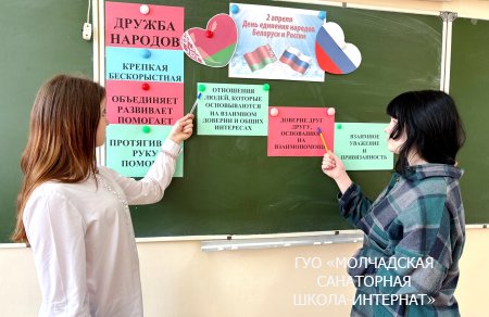 ЕДИНЫЙ УРОК "ДЕНЬ ЕДИНЕНИЯ НАРОДОВ БЕЛАРУСИ И РОССИИ"