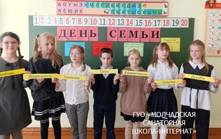 ЕДИНЫЙ УРОК, ПОСВЯЩЕННЫЙ ДНЮ СЕМЬИ